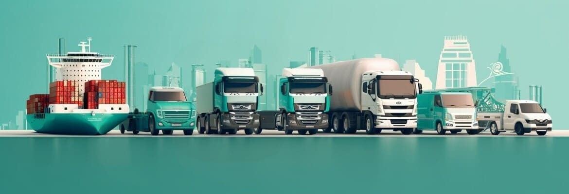 verschieden große Transporter