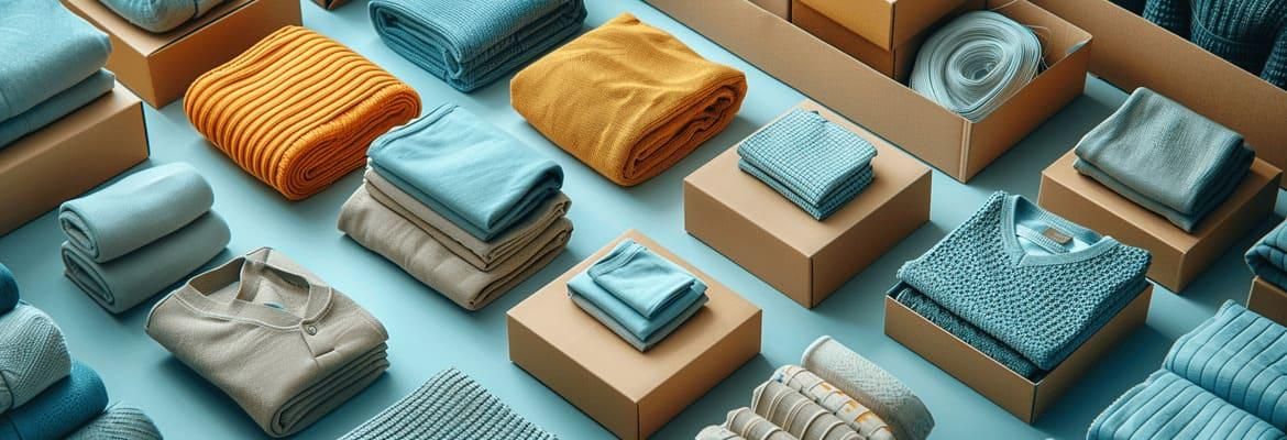 Imballaggi sostenibili per l'abbigliamento