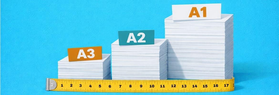 Verschiedene DIN-Formate