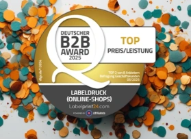 Labelprint24 gehört zu den Preis-Leistungs-Siegern 2025
