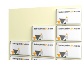 Foglio etichette adesivi doming