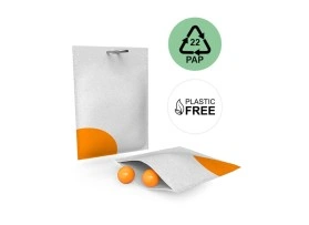 Papier blanc sans plastique, sans barrière | 65 µm