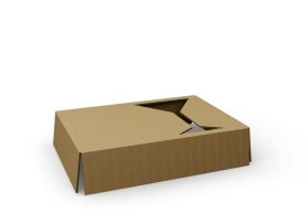 Inlay mit Stand - Einleger aus Wellpappe - FEFCO 0912