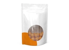 Doypack avec Fenêtre - avec Zip et Trou Européen