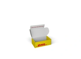 DHL-Paket S mit Klebestreifen | 250 x 150 x 90 mm