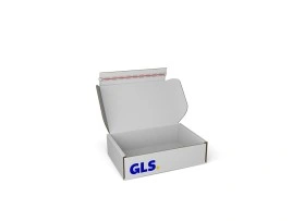 GLS-Paket S mit Klebestreifen | 340 x 240 x 90 mm
