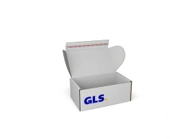 GLS-Paket S mit Klebestreifen | 340 x 210 x 140 mm