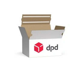 DPD-Paket M mit Klebestreifen | 400 x 250 x 240 mm