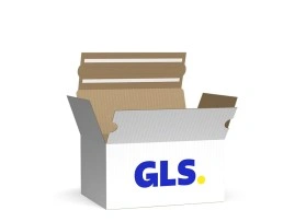 GLS-Paket M mit Klebestreifen | 400 x 250 x 240 mm
