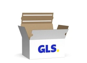 GLS-Paket L mit Klebestreifen | 500 x 300 x 280 mm