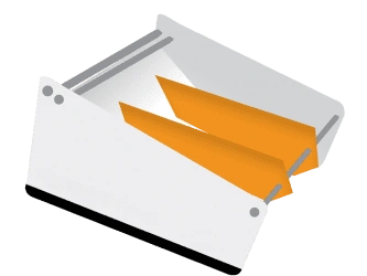 Tischetikettenspender 180 mm
