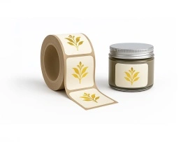 Labels with a finish