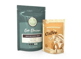 Packaging Café Moulu ou en Grain