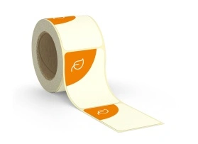 Papier naturel avec structure, crème