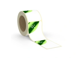 Hot foil stamping – glossy green