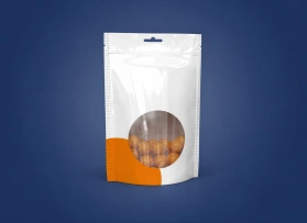 Stand-up pouches - white film