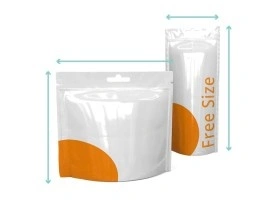 Standbodenbeutel - Wunschformat auswählen