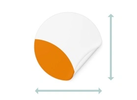 Adesivi rotondi - configurabili liberamente