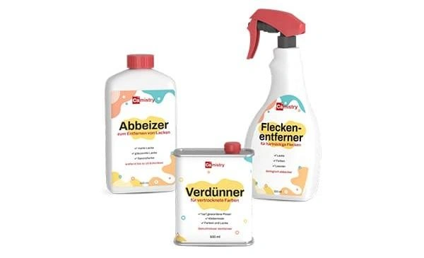 PVC Aufkleber auf verschiedenen Produkten