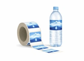 Étiquette bouteille d’eau personnalisée