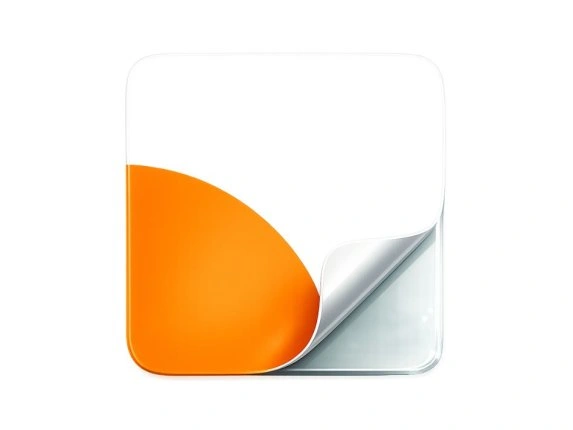 bedruckte Aufkleber für Glas