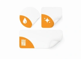 Aufkleber nach Material