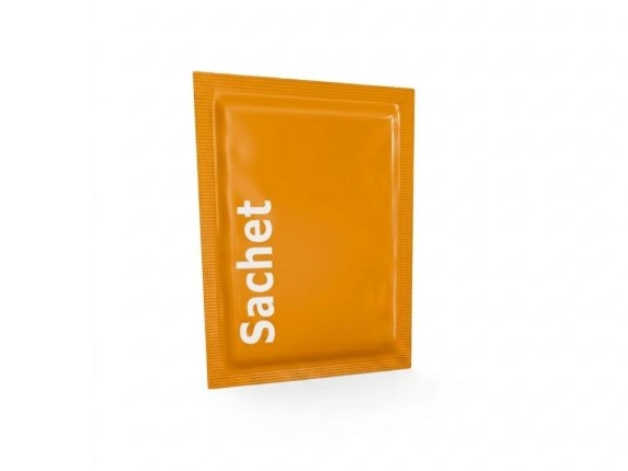 bedruckte Sachets auf Rolle