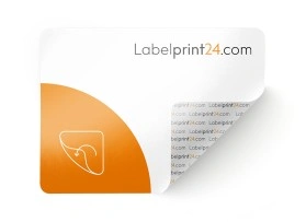 Etiketten mit Rückseitendruck