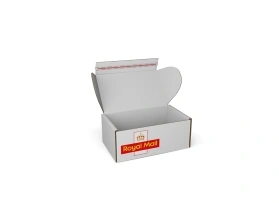 Royal Mail Small Parcel Box with adhesive strip | 340 × 210 × 140 mm
