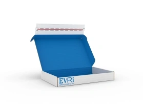 Evri Parcel Box with adhesive strip | Custom Size