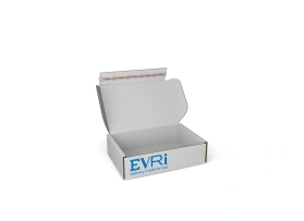 Evri Small Parcel Box with adhesive strip | 340 × 240 × 90 mm