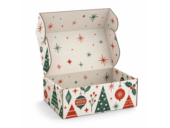 Individuell bedruckbare Weihnachtsbox