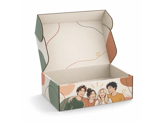 bedruckte Onboarding Box