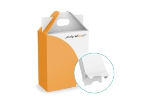 Scatole con manico con fondo a scatto