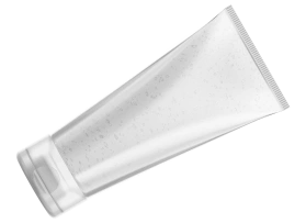 Laminat transparent, blanko - 50 mm - Prellverschluss