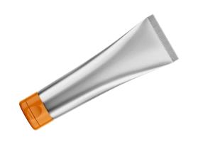 Laminato metallizzato, neutro - 35 mm - Tappo flip top