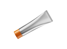 Laminato metallizzato, neutro - 25 mm - Tappo a vite