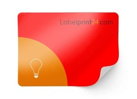 Fluorescenční papír, ČERVENÝ, permanentní