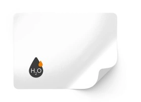 Labels for water-based injection printing