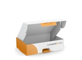 Boîtes en carton à onglets de verrouillage