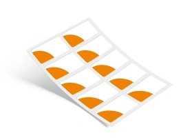 Bogenetiketten DIN A4