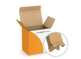 Faltkarton mit Blitzboden