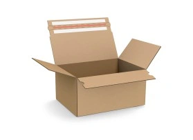 Faltkarton mit Automatikboden und Klebestreifen - FEFCO 0703