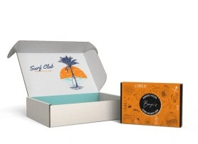 Carton d’expédition sans bandes adhésives – pour courriers ou colis