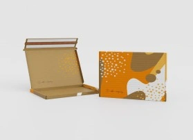 vollflächig bedruckter FEFCO 0885