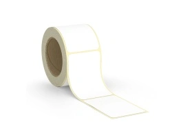 Unbedruckte Etiketten