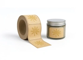 Naturpapier Etiketten