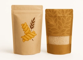 Packaging pâtes, riz, quinoa, légumineuses