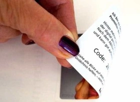 &Eacute;tiquette num&eacute;rique pour sandwich