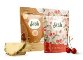 Doypack mit Zipper für Saft